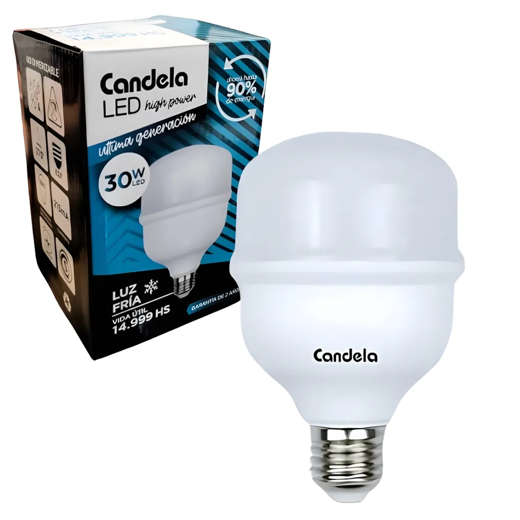 LAMPARA LED HIGH POWER 30W L/F - CANDELA