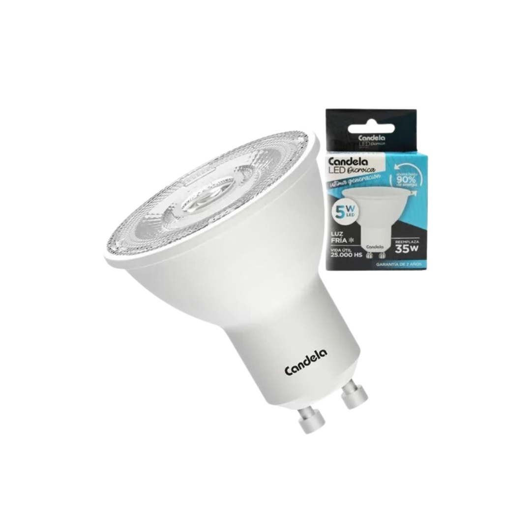 LAMPARA LED DICROICA 7W DIMERIZABLE L/F - CANDEL35